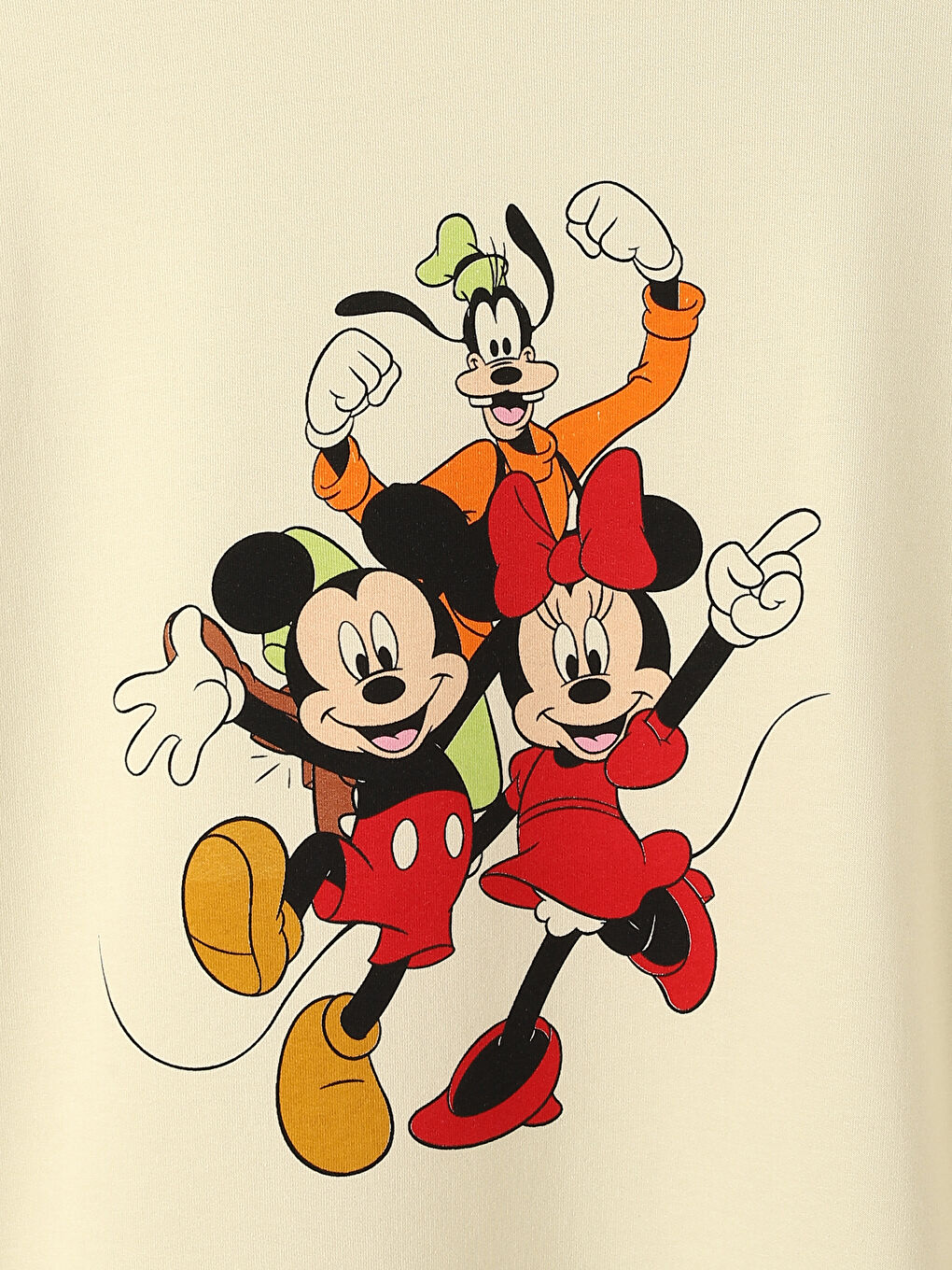 Crew Neck Printed Oversize Women's Sweatshirt Tunic-2