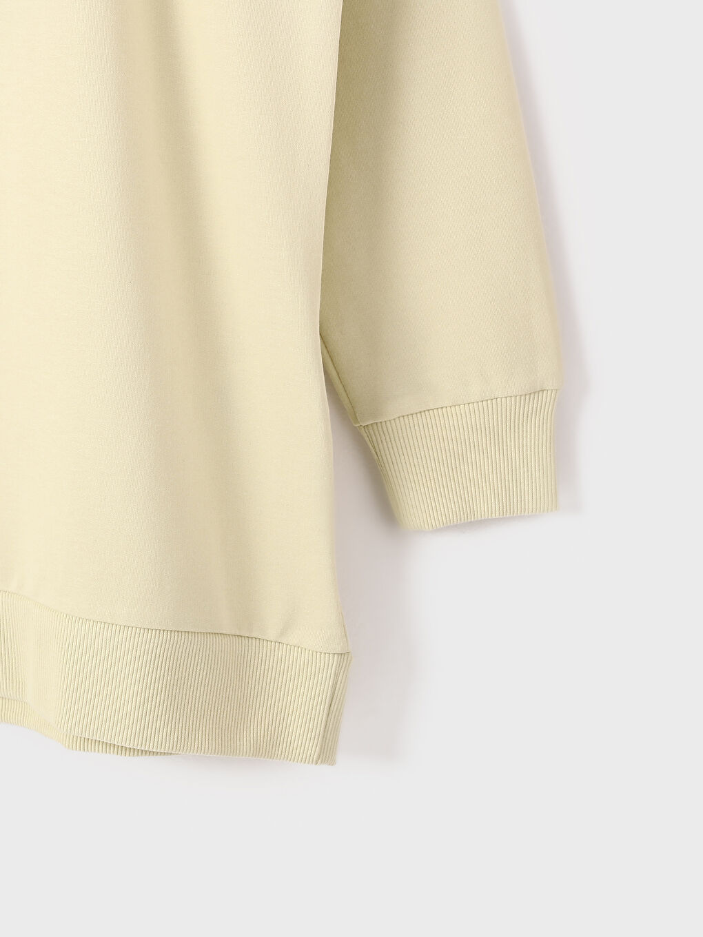 Crew Neck Printed Oversize Women's Sweatshirt Tunic-3