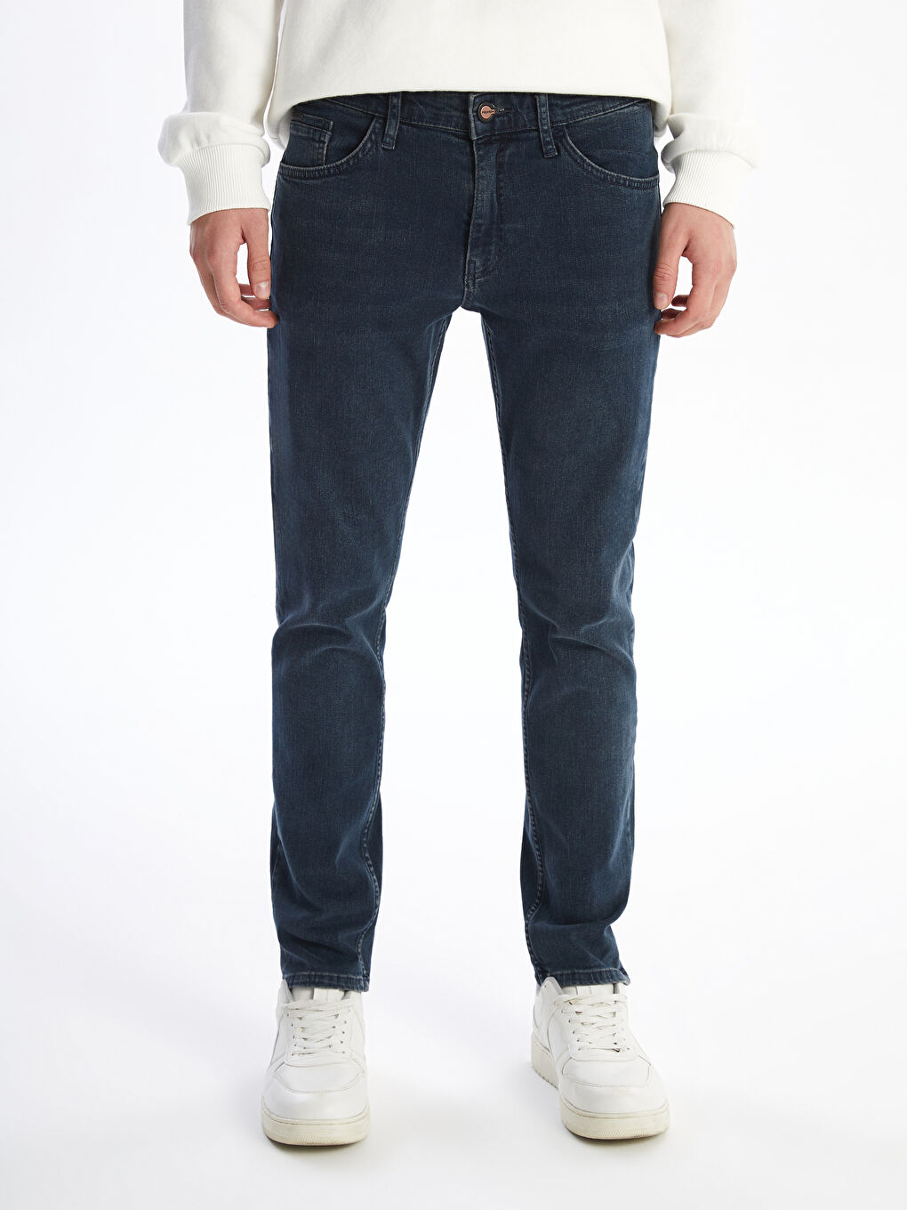 LCW Jeans İndigo 750 Slim Fit Erkek Jean Pantolon - 1