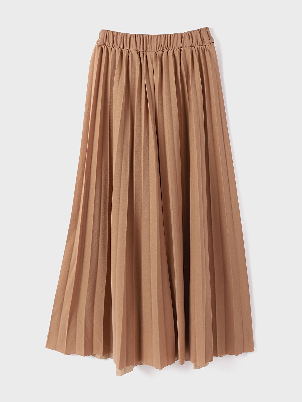 Ženske Pantalone sa Naborima Širokih Nogavica Jednostavnog Dizajna-3