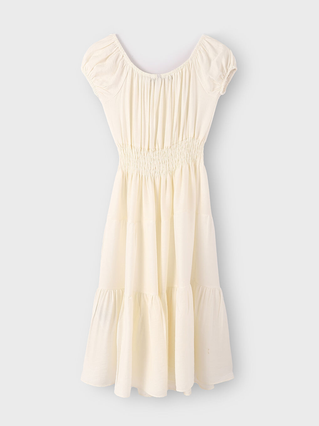 Slash Neck Women's Dress-3