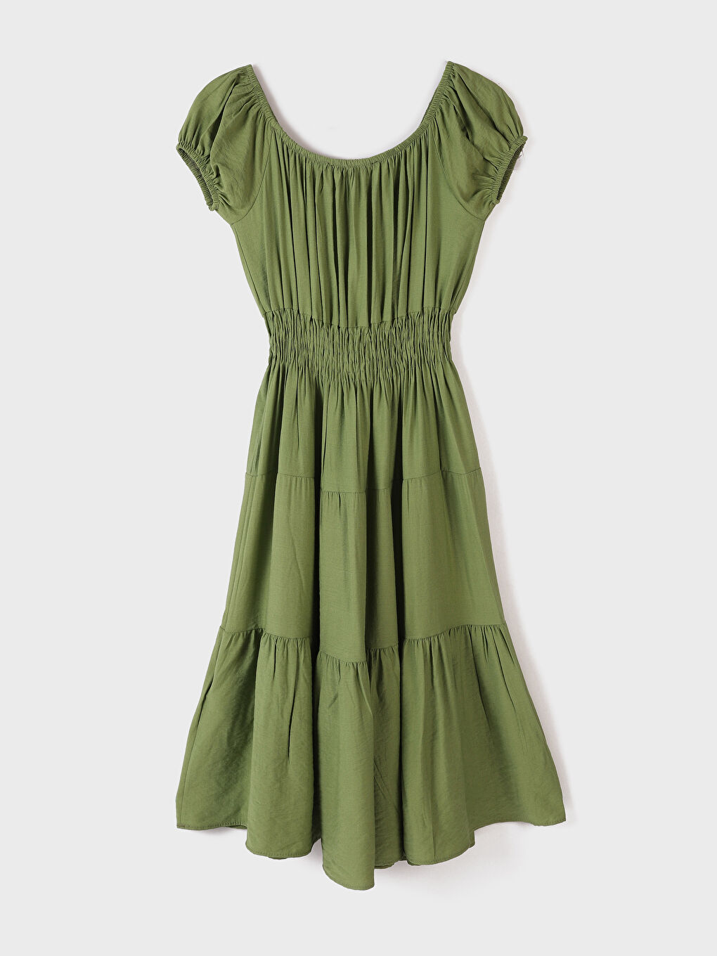 Slash Neck Women's Dress-3