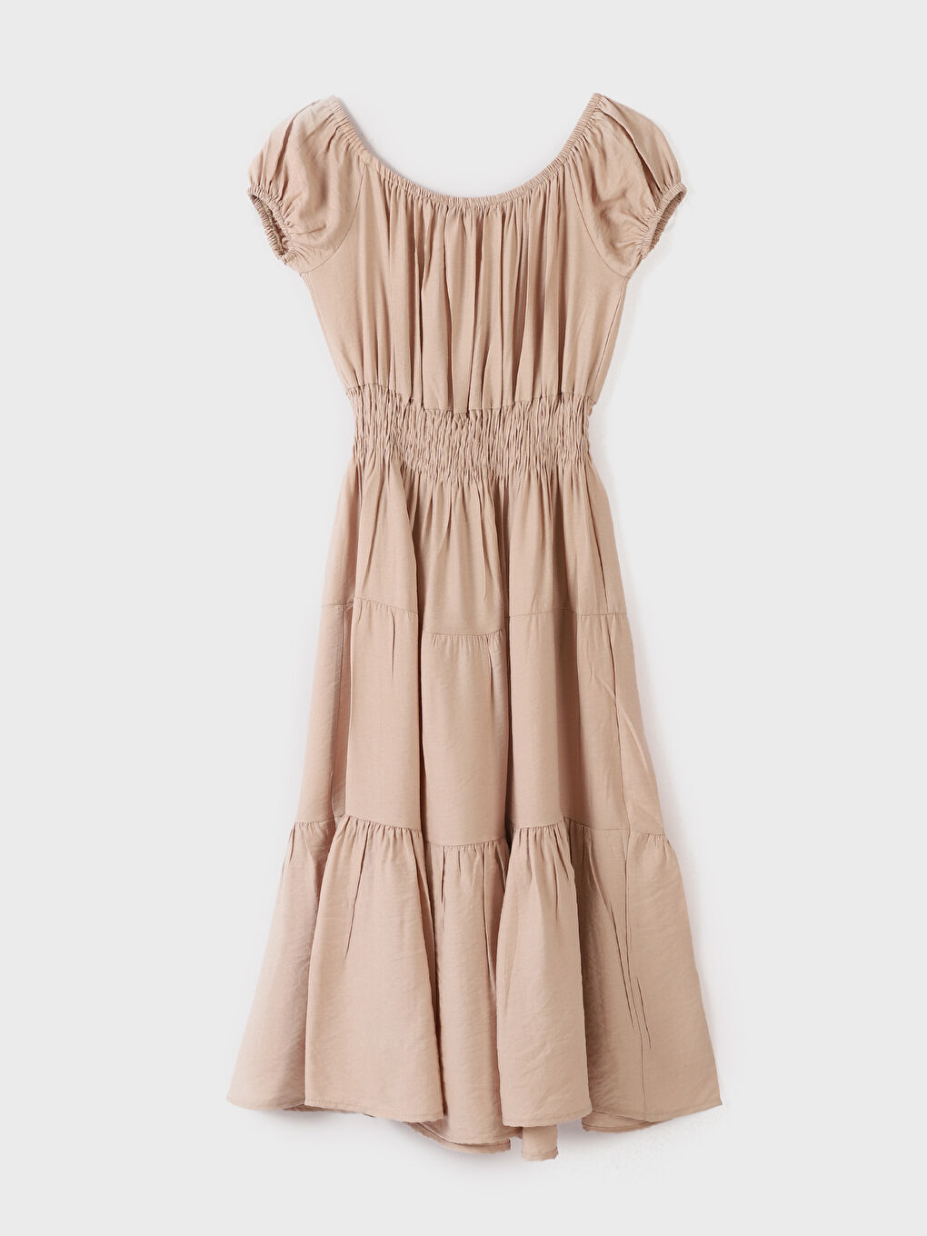 Slash Neck Women's Dress-3