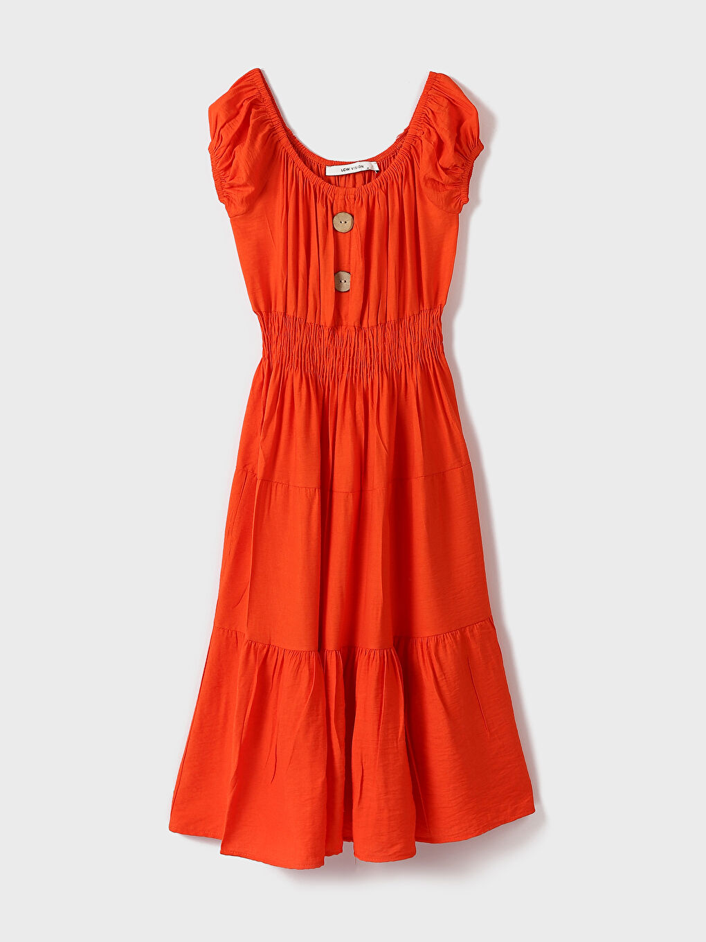 Slash Neck Women's Dress