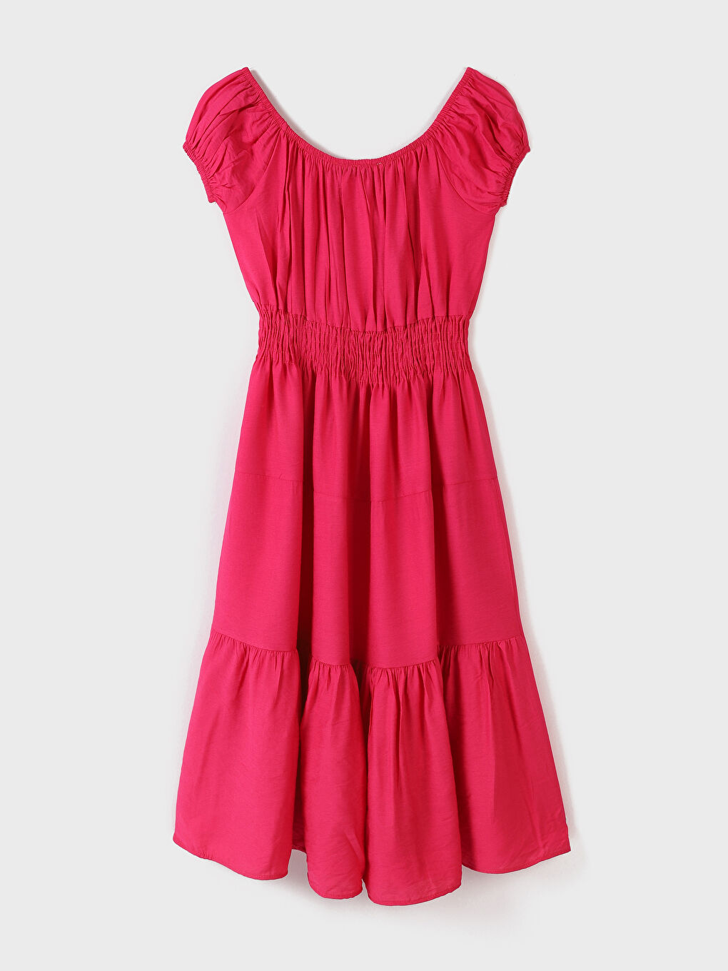 Slash Neck Women's Dress-3