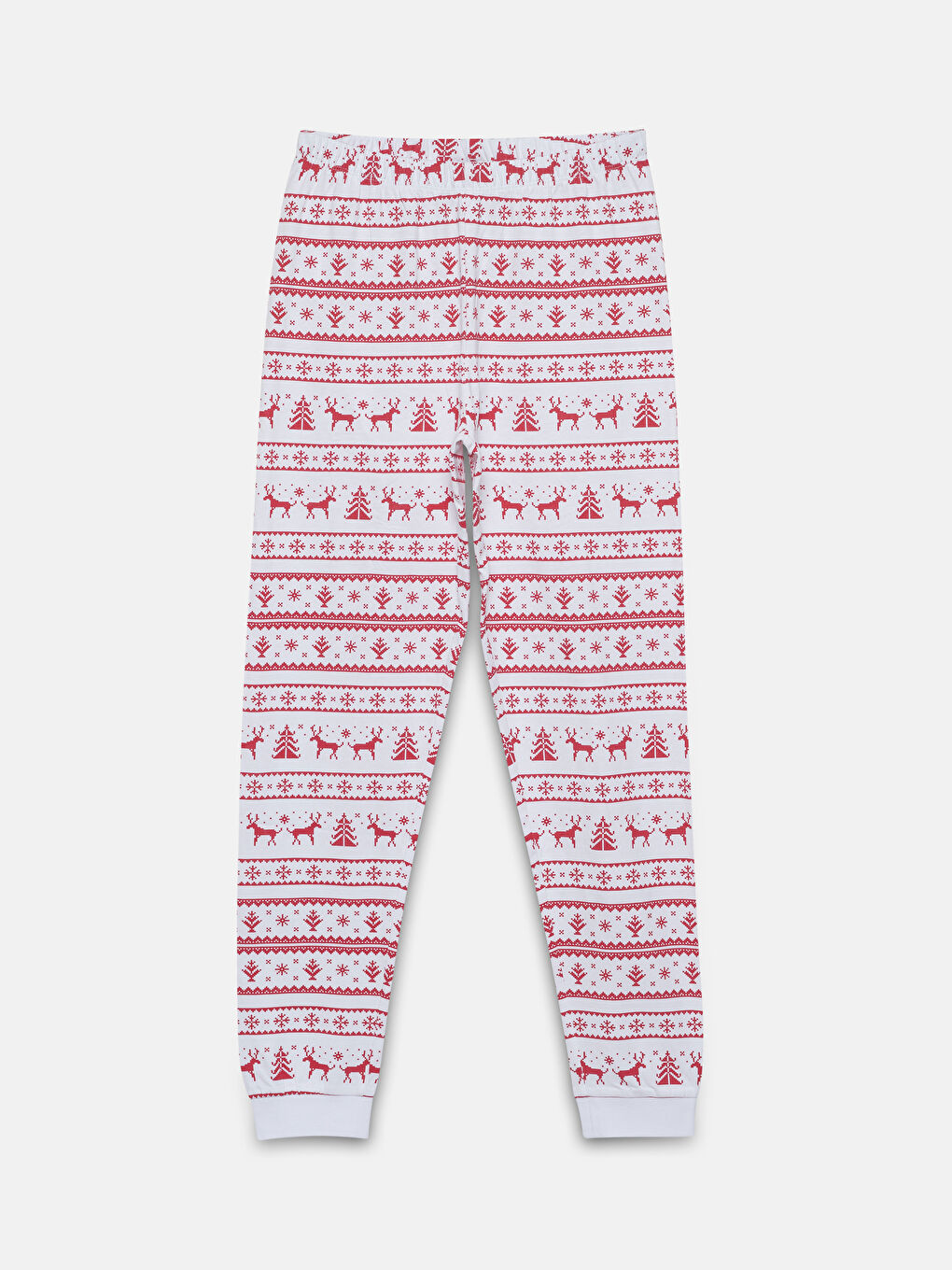 LC Waikiki Crew Neck Christmas Themed Girls' Pyjama Set -W4HD10Z4-FRC