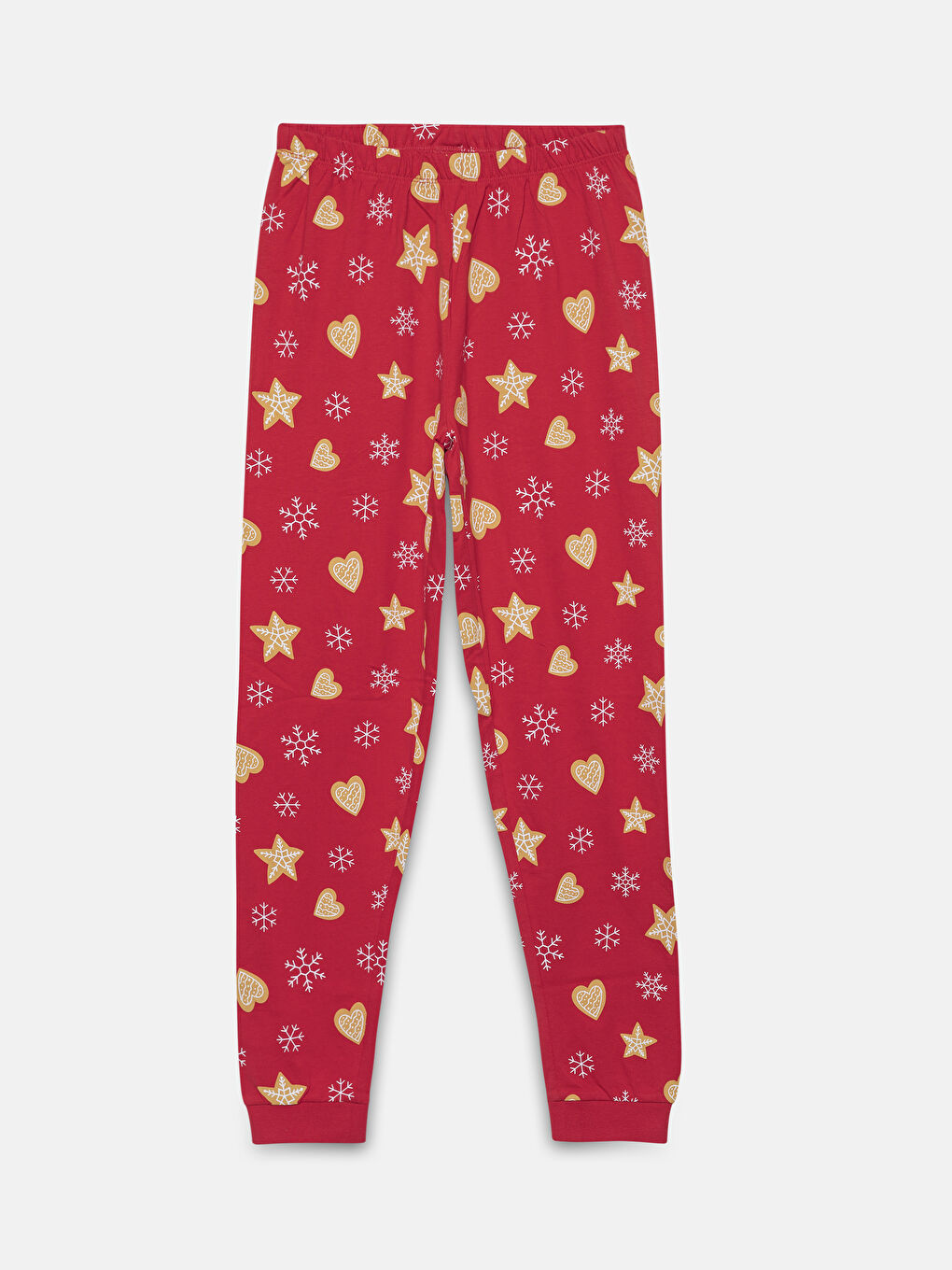 LCW DREAM Crew Neck Christmas Themed Girls' Pyjama Set -W4HD16Z4-G21