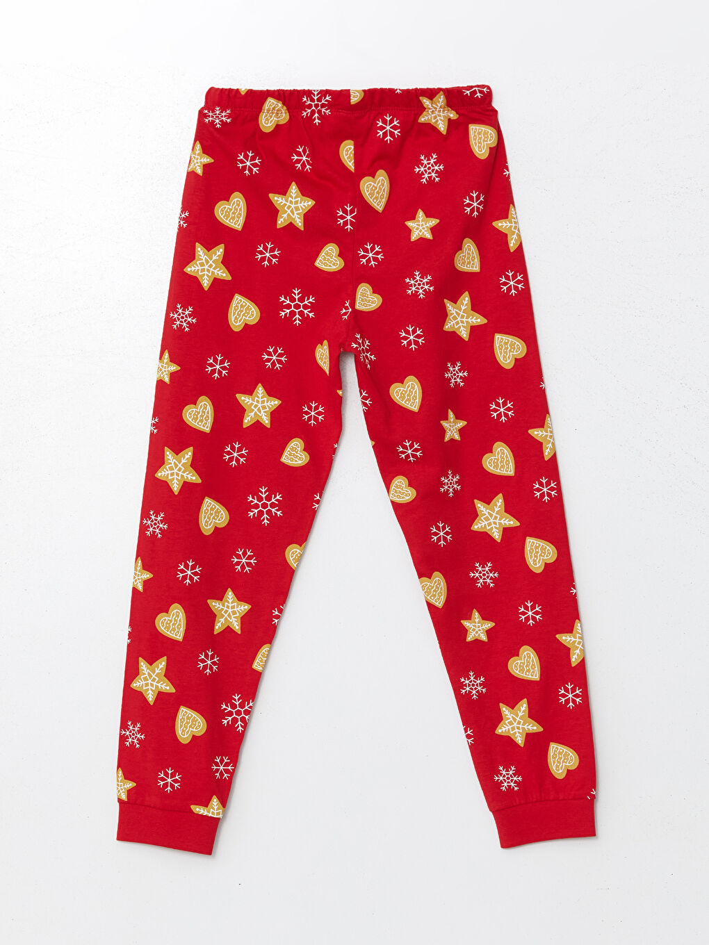 LCW DREAM Crew Neck Christmas Themed Girls' Pyjama Set -W4HD16Z4-G21
