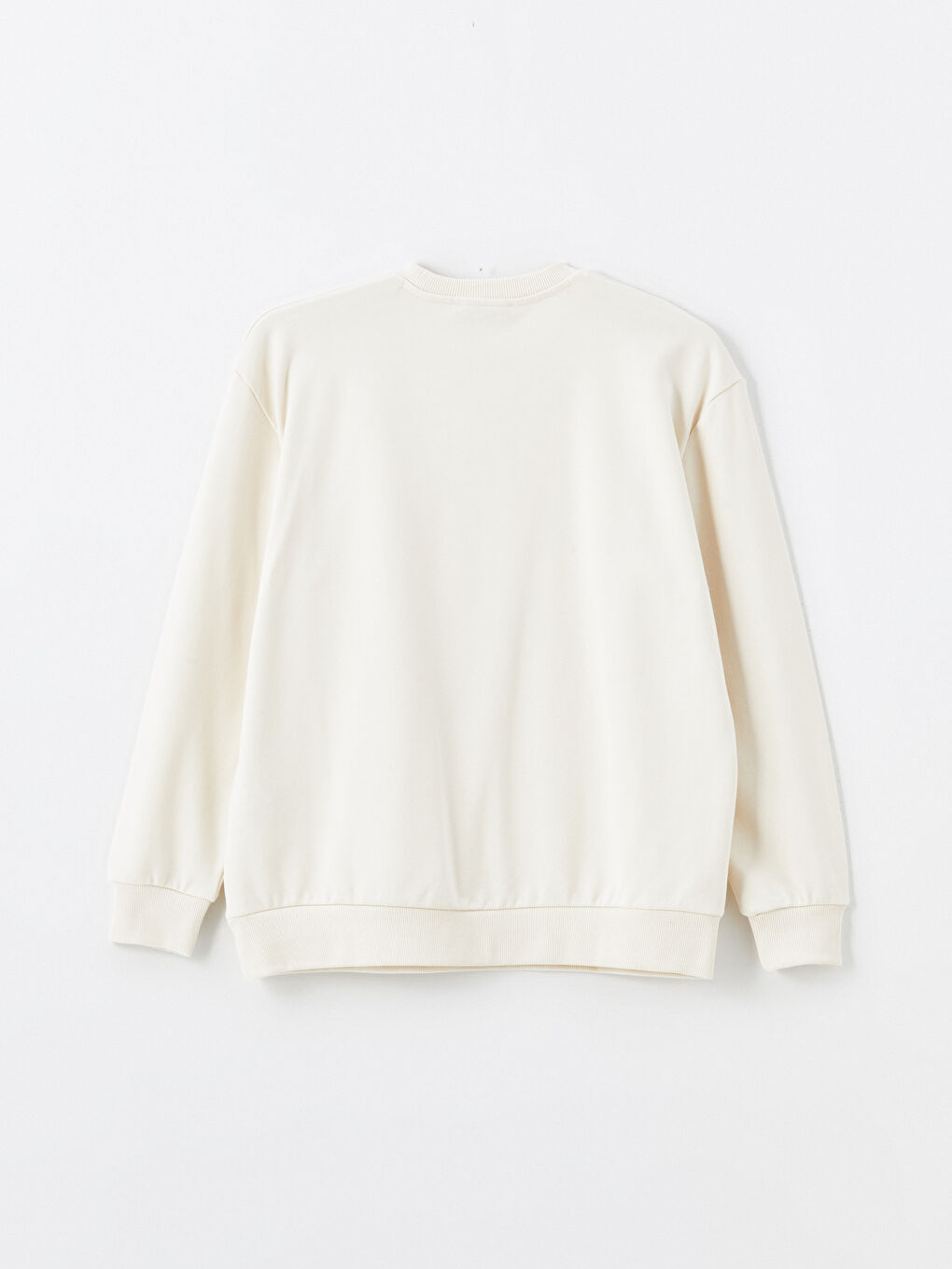 سويت شيرت واسع بياقة دائرية للسيدات-5