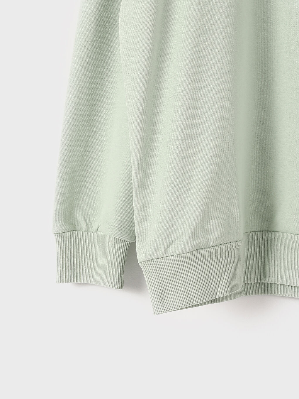 سويت شيرت واسع بياقة دائرية للسيدات-3