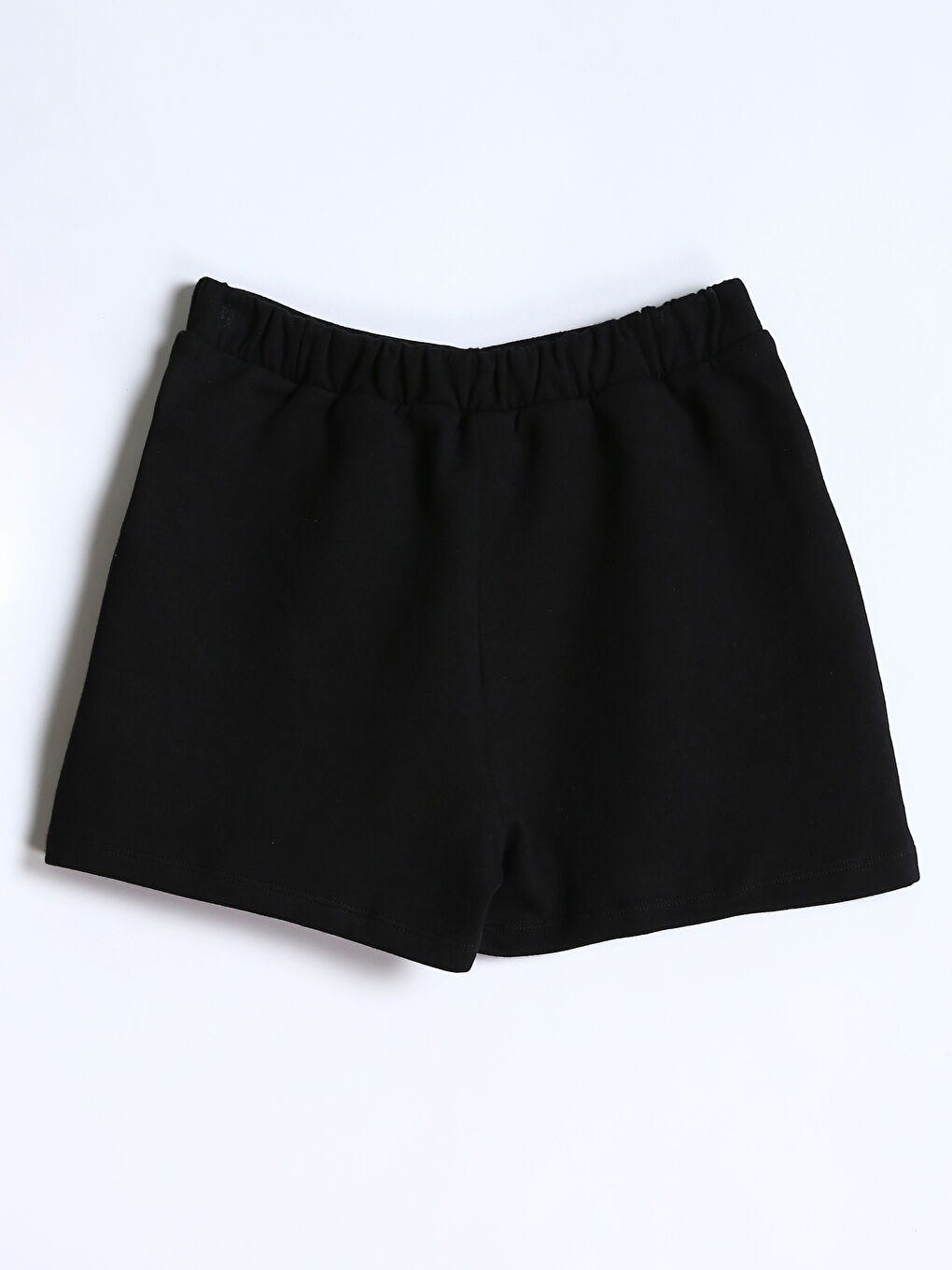 Elastic Waist Girl Short Skirt-1