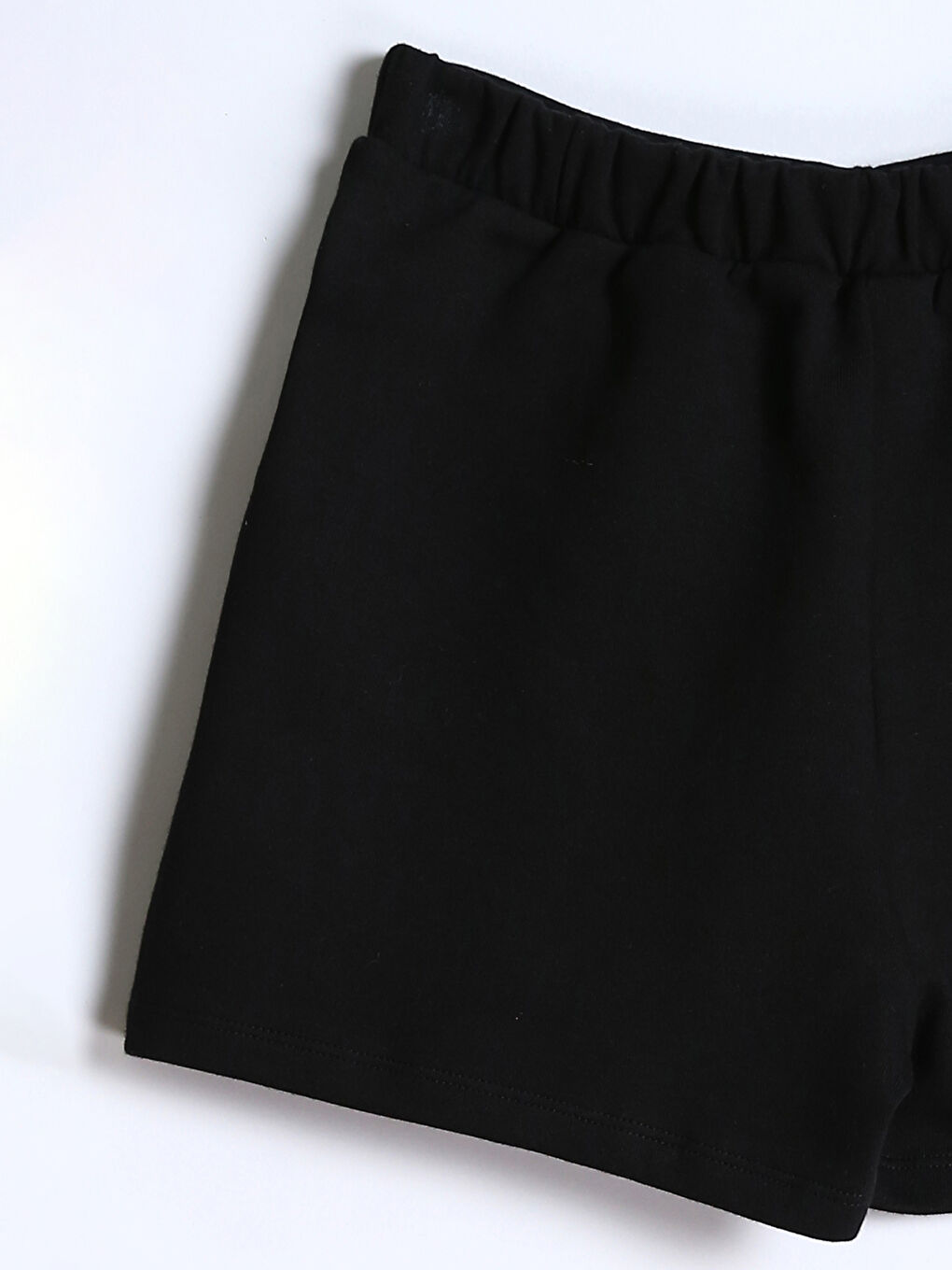 Elastic Waist Girl Short Skirt-3