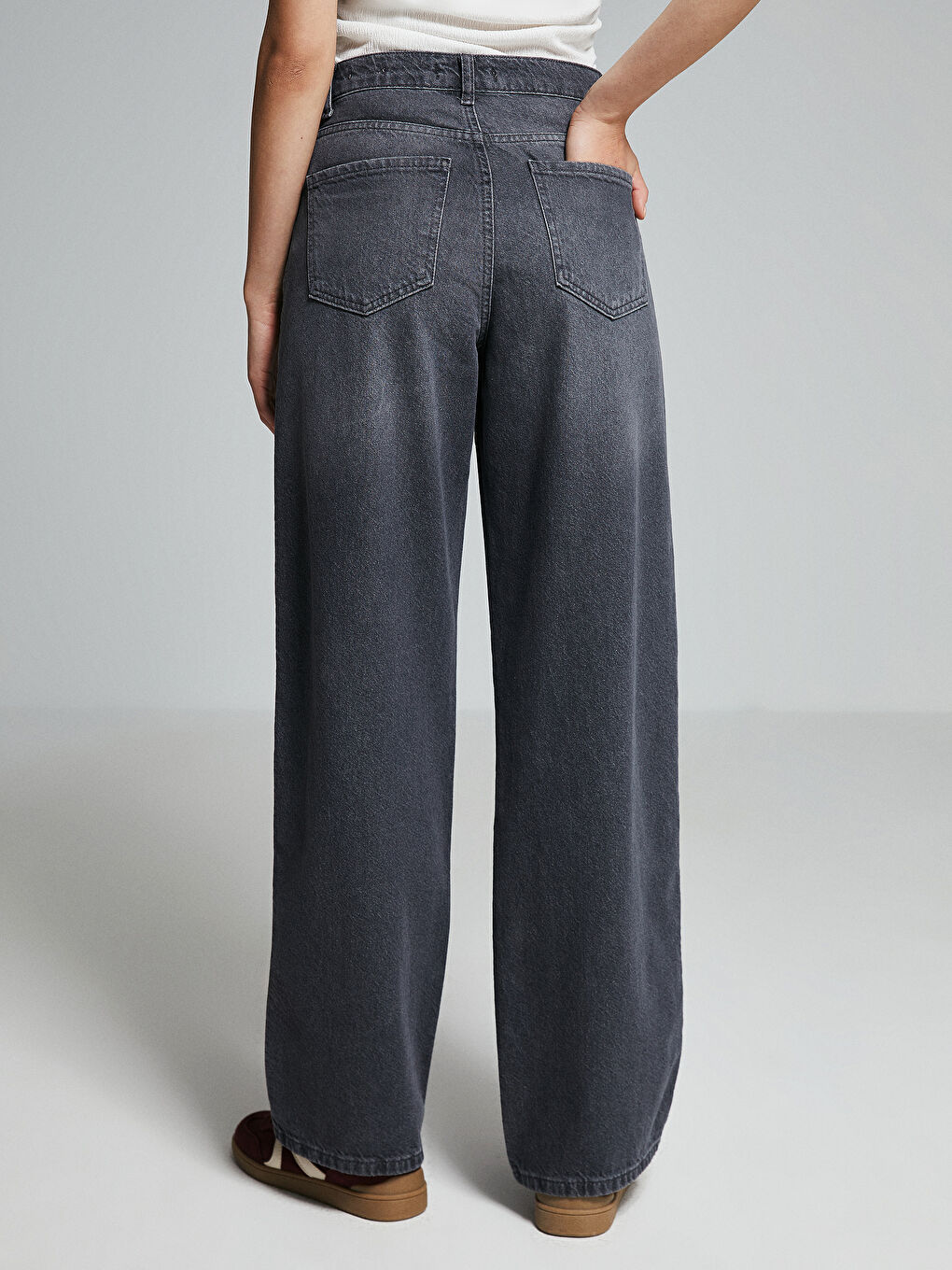 LCW Vision Straight Fit Women's Jeans -W4HE39Z8-GRD
