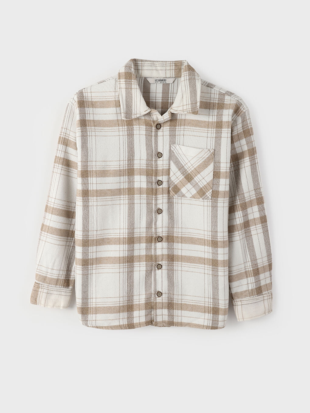 قميص فلانيل كاروهات للأولاد