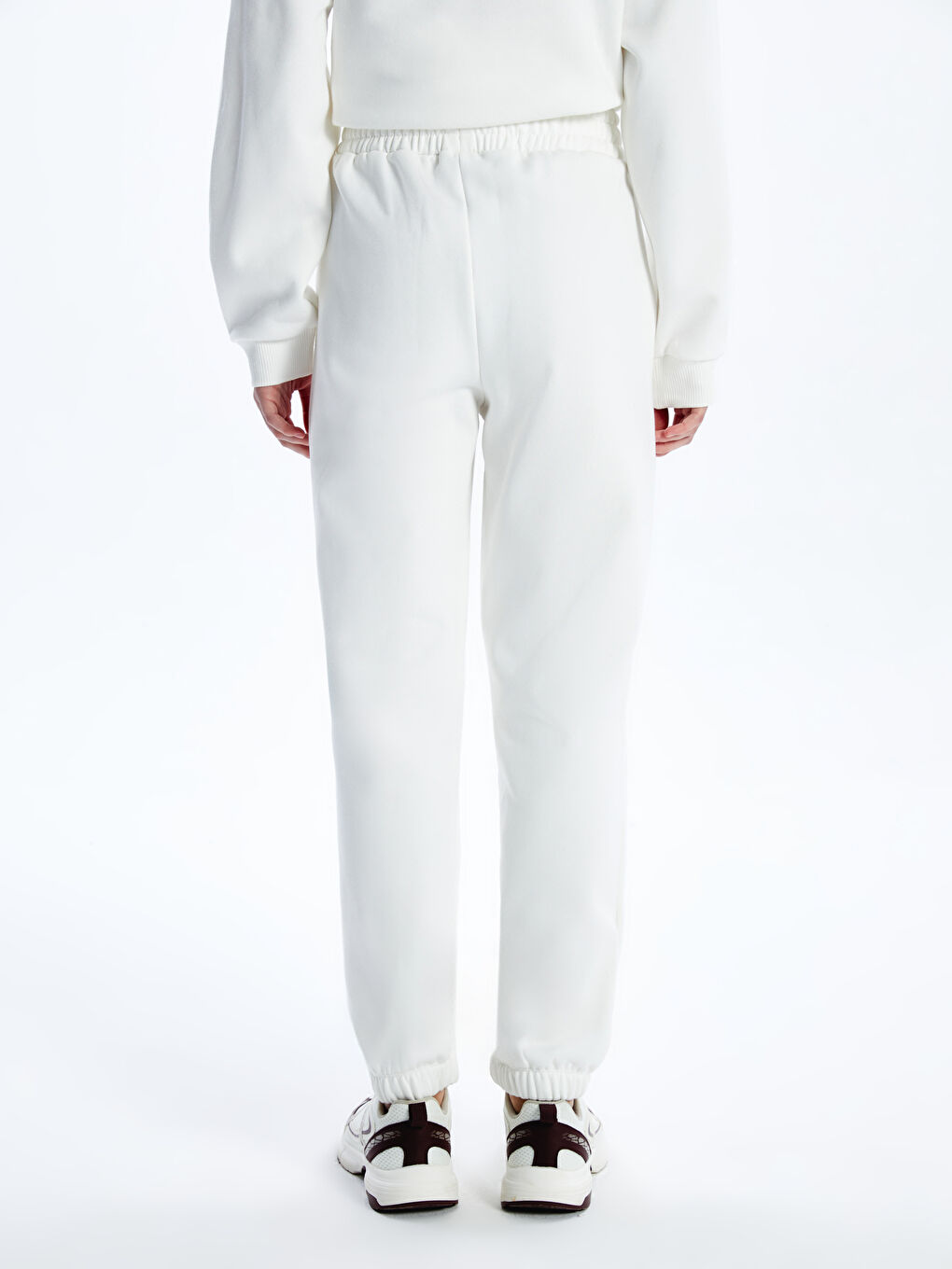 Elastic Waist Printed Women's Thick Jogger Sweatpants -W4HE71Z8-R9J