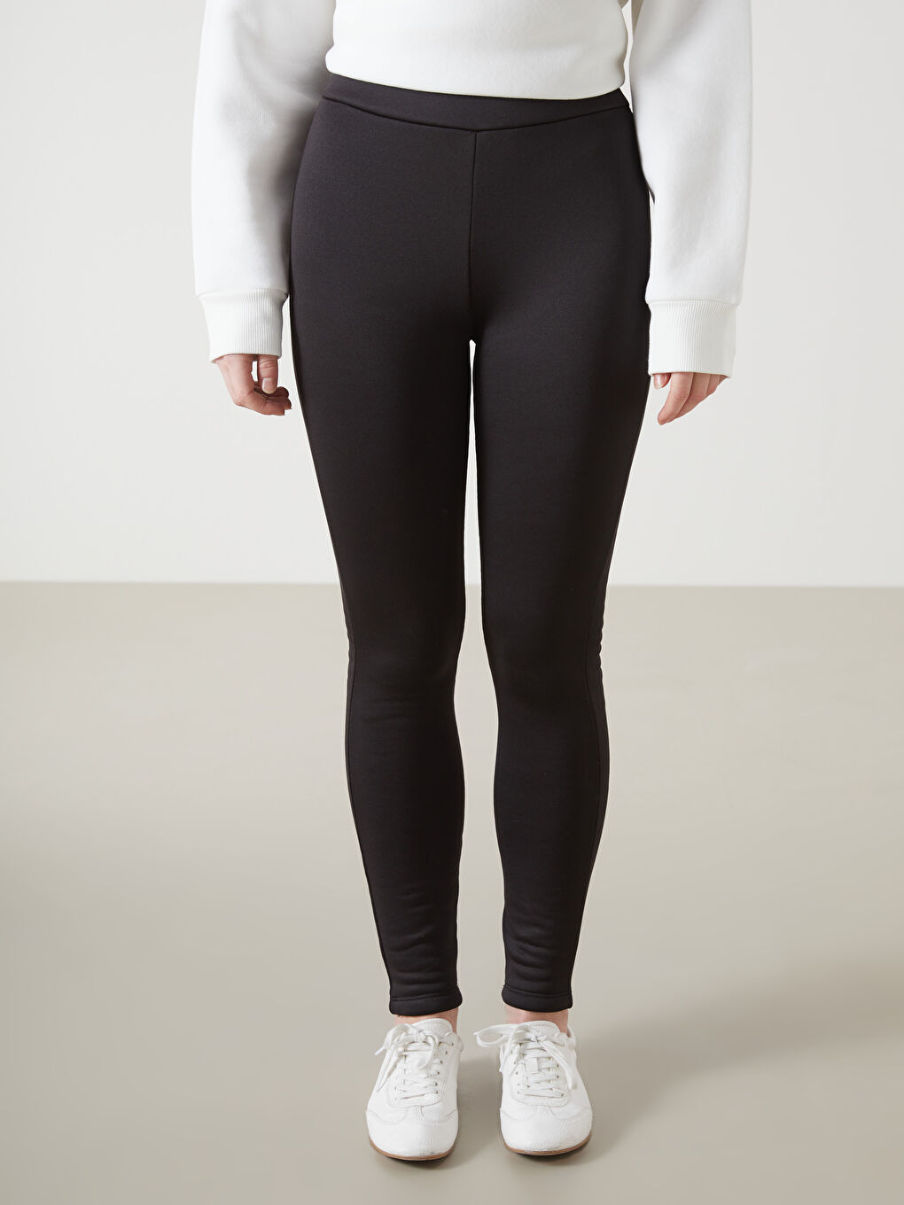 Women's Elastic Waist Leggings -W4HF24Z8-CVL