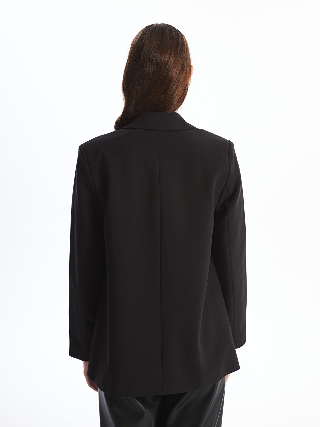 LCWAIKIKI Classic Sacou Blazer Simplu cu Mânecă Lungă pentru Femei -W4HF33Z8-CVL
