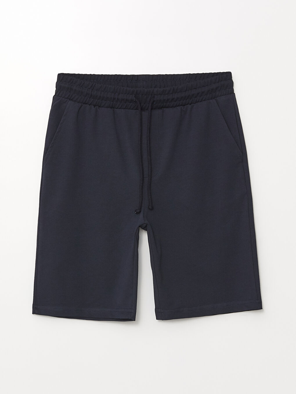 Regular Fit Men's Shorts with Elastic Waist-4