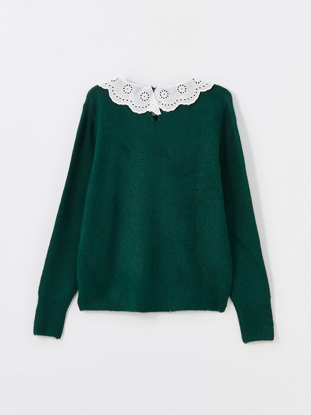 LCW Vision Peter-Pan-Kragen Strickpullover für Damen -W4HG56Z8-VK5