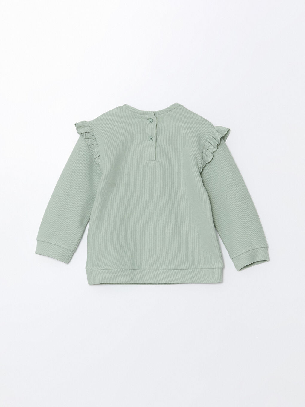 LCW Kids Sweat-Shirt Col Rond Floral pour Filles Lot de 2 -W4HG67Z1-FKS