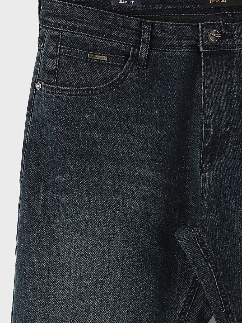 جينز بقصة رفيعة للرجال-3