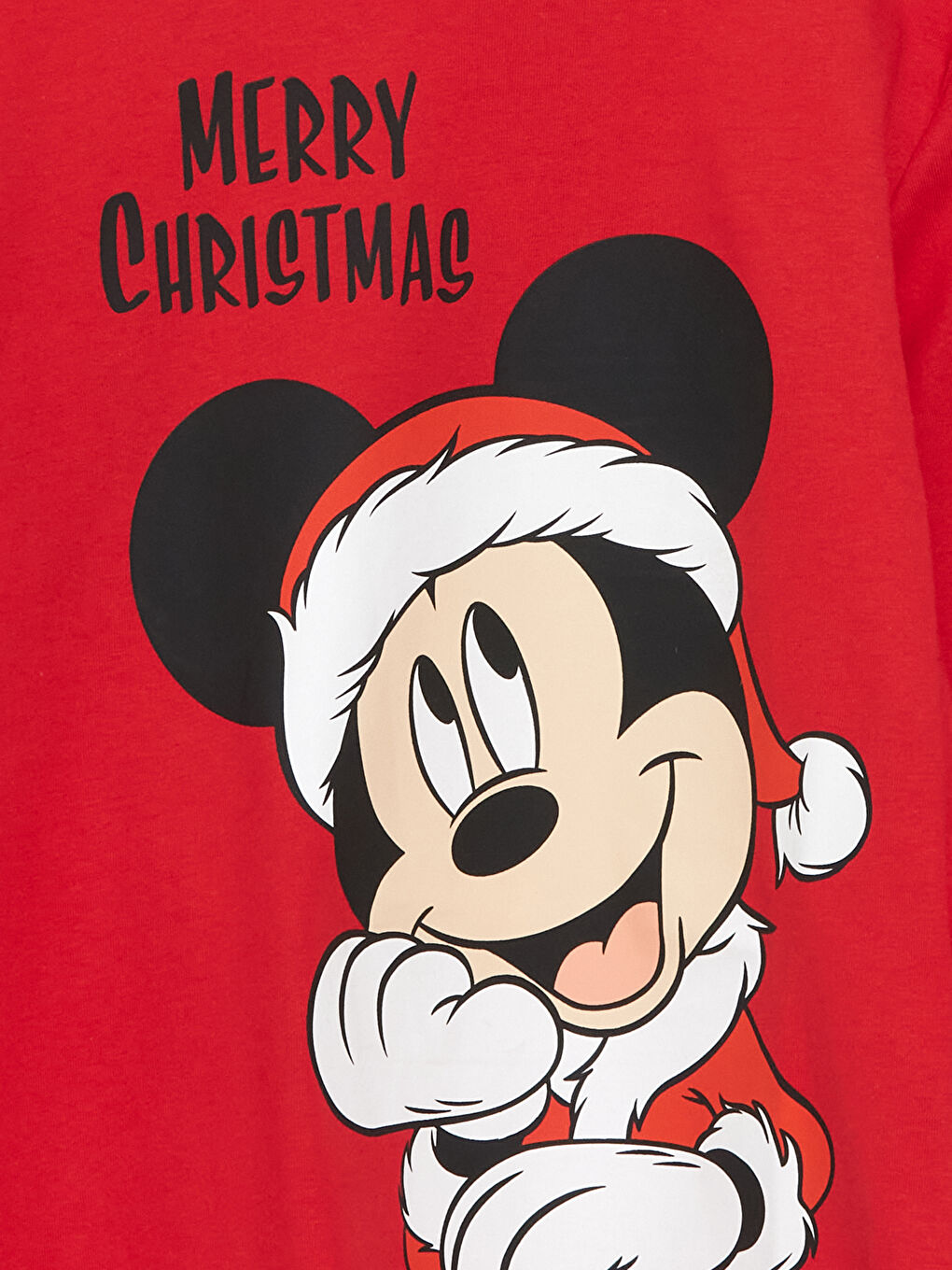 LCW Kids Crew Neck Mickey Mouse Printed Boys' Pyjama Set -W4HH40Z4-HNK