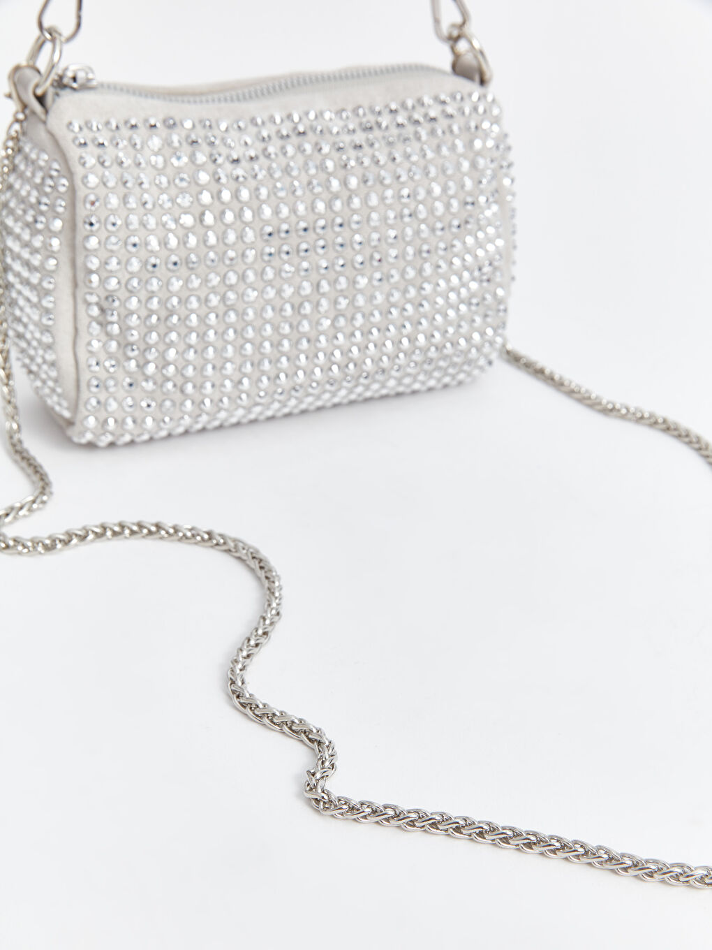 Chain Detailed Women's Shoulder Bag-3
