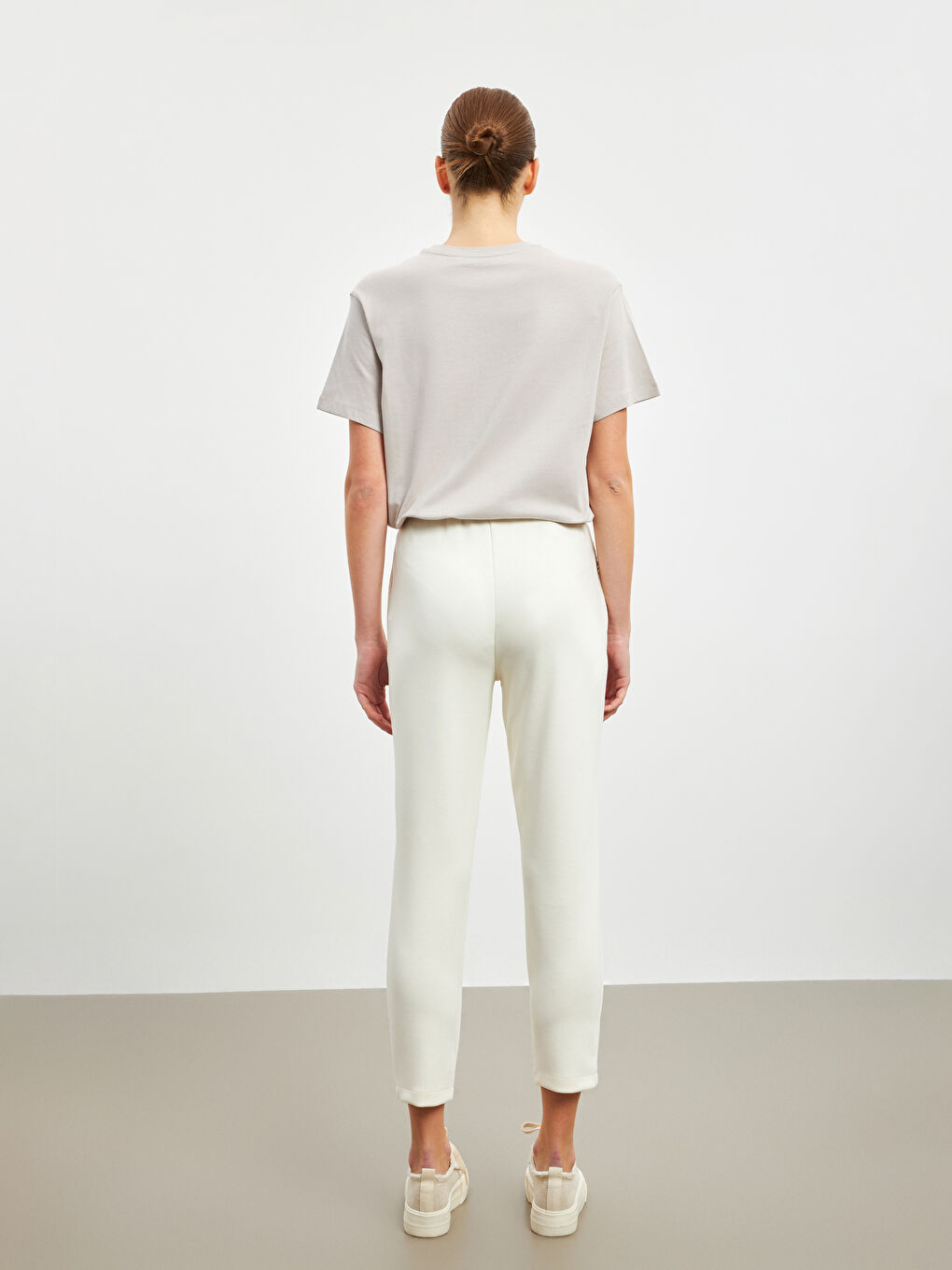 Women's Sweatpants with Elastic Waist -W4HH64Z8-FEW