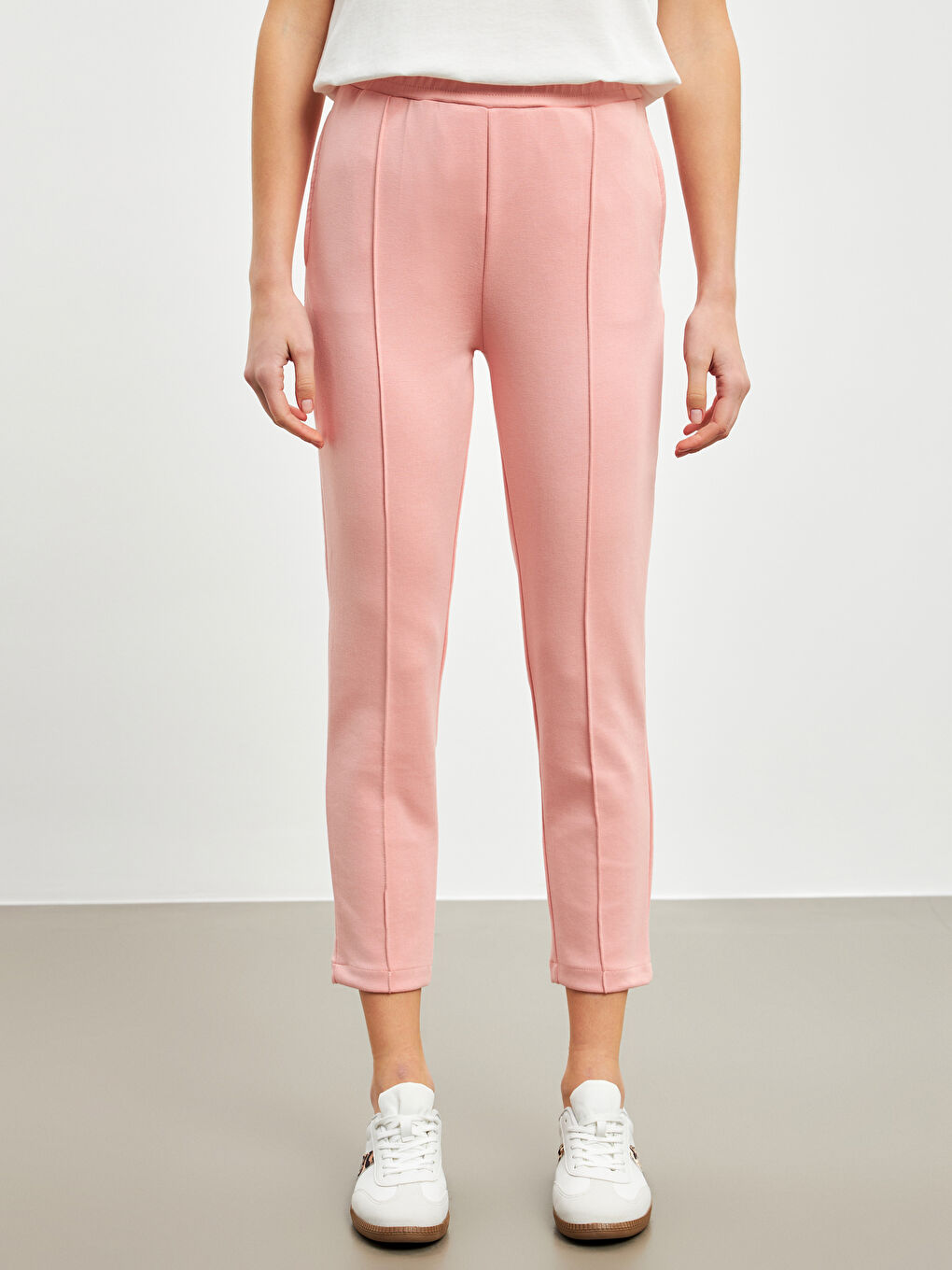 Women's Sweatpants with Elastic Waist -W4HH64Z8-FGV
