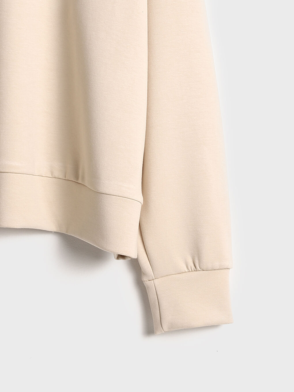 Crew Neck Oversize Women's Sweatshirt-2