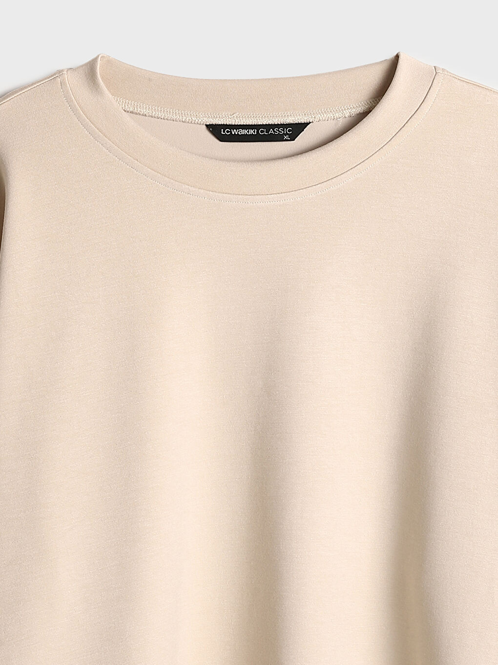 Crew Neck Oversize Women's Sweatshirt-3