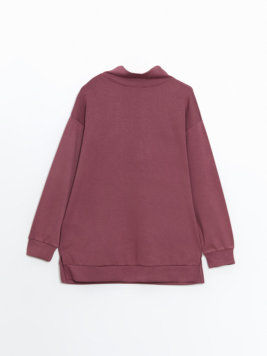 Sweatshirt à Col Cheminée pour Femmes-5