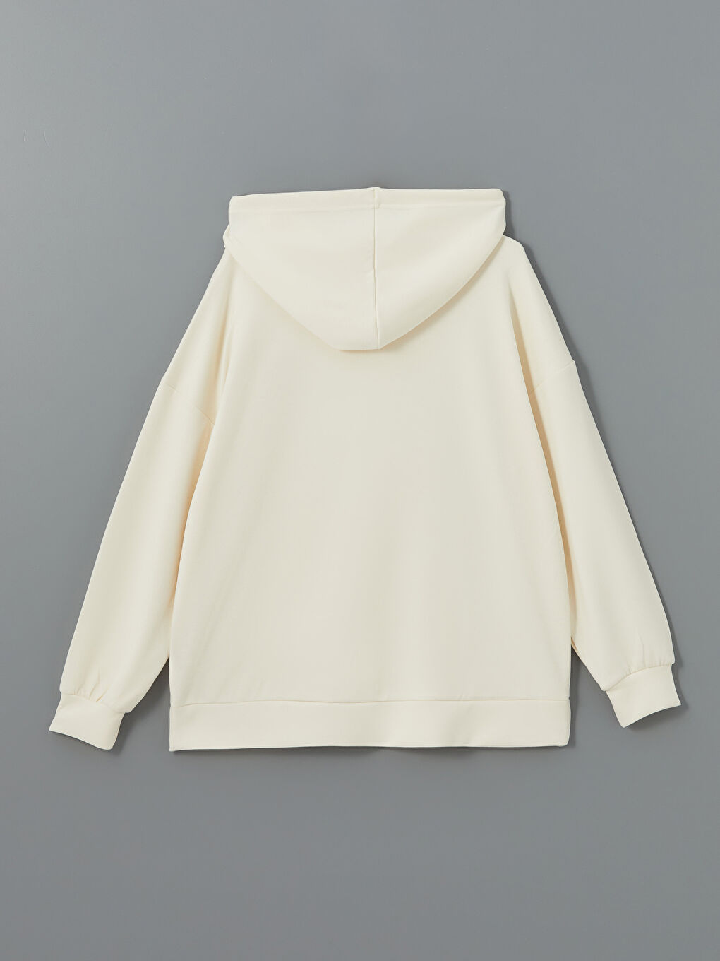 Plain Oversize Women's Hoodie-5