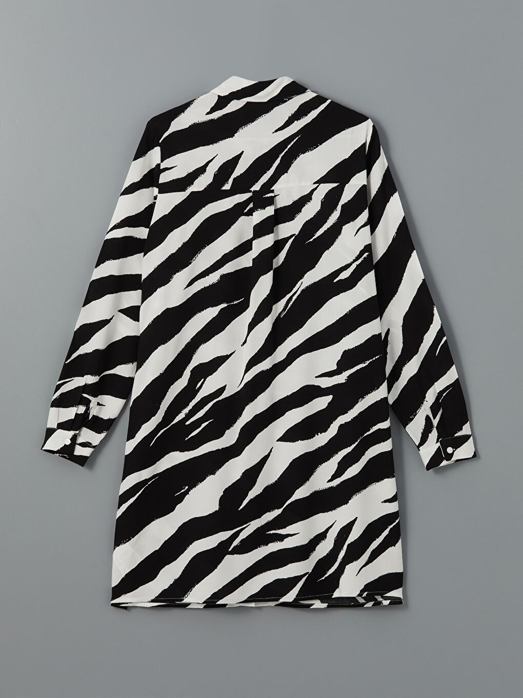 Patterned Women's Shirt Tunic-5