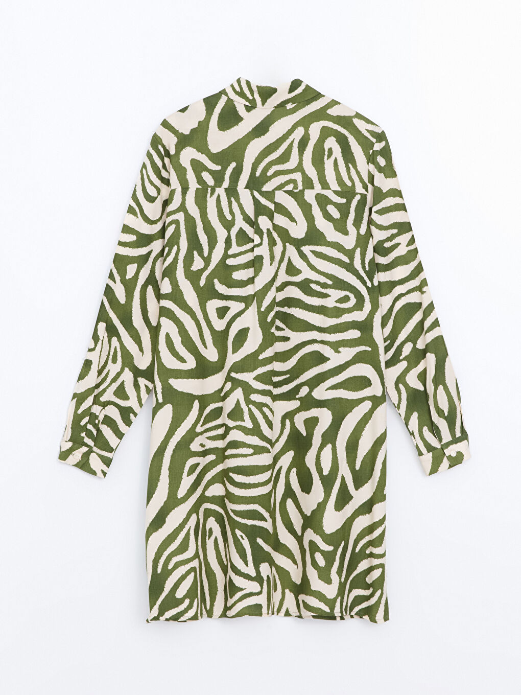 Patterned Women's Shirt Tunic-5