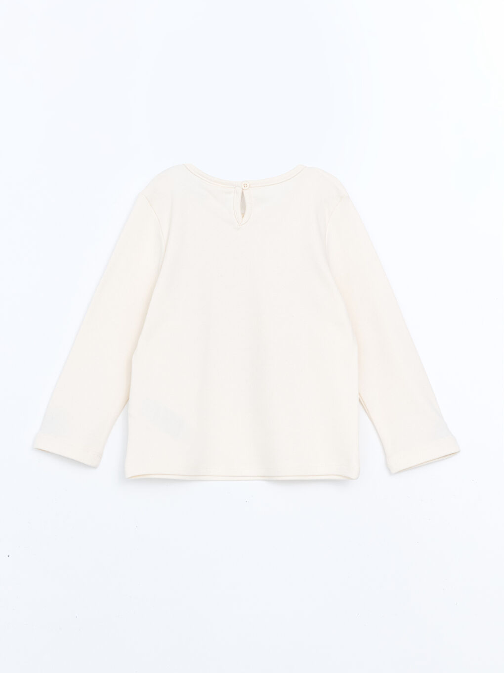 Ekru Minnie Mouse Lisans Kız Çocuk Tişört-1