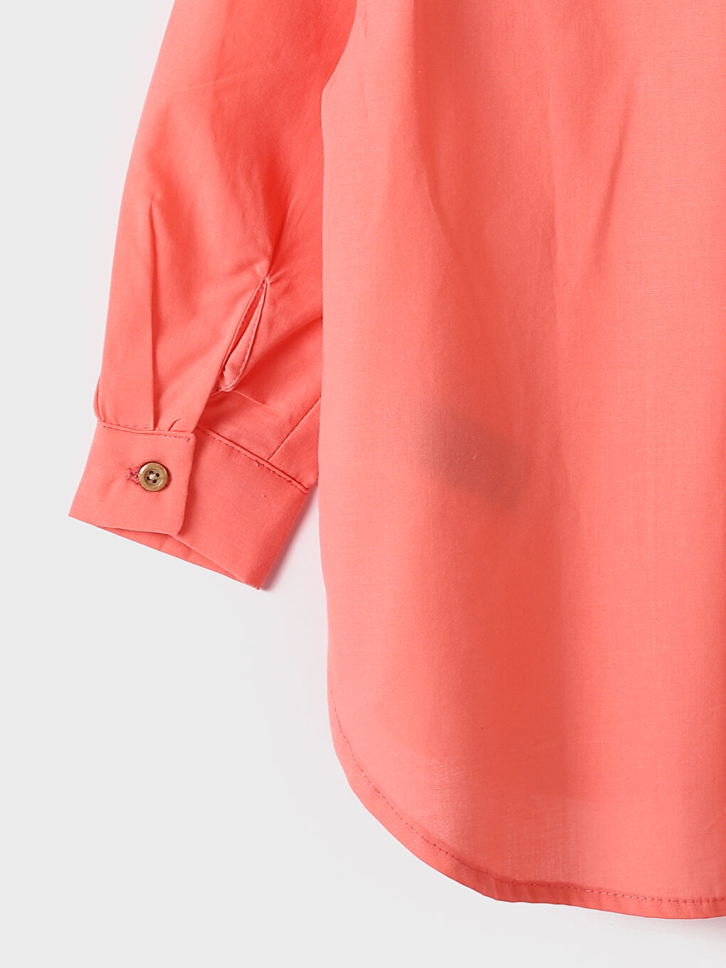 Long Sleeve Poplin Girls' Shirt-1