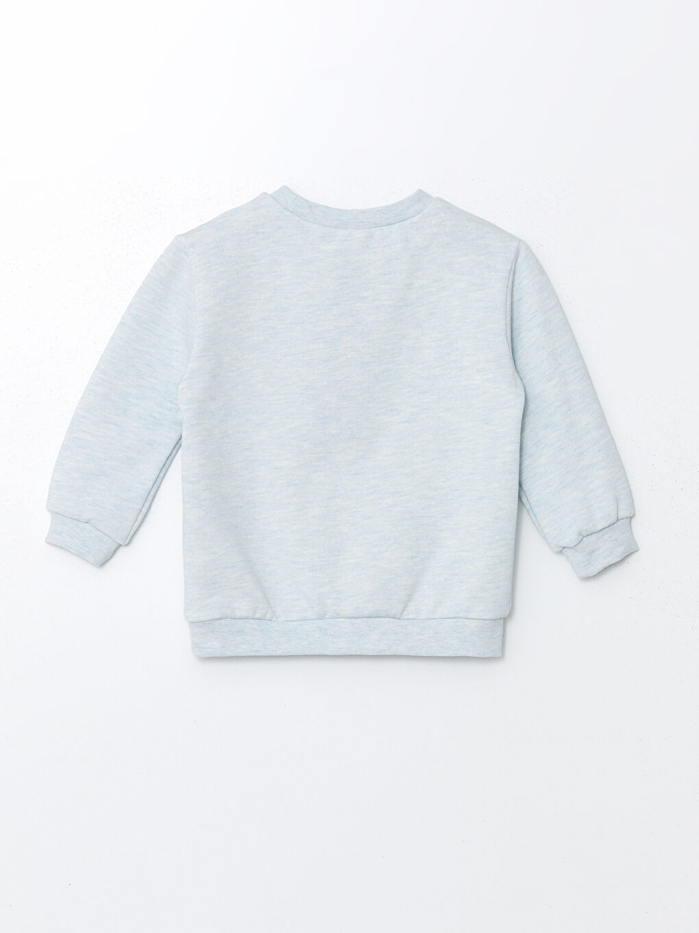 Mavi Bisiklet Yaka Uzun Kollu Baskılı Erkek Bebek Sweatshirt  ve Eşofman Alt 2'li Takım-2