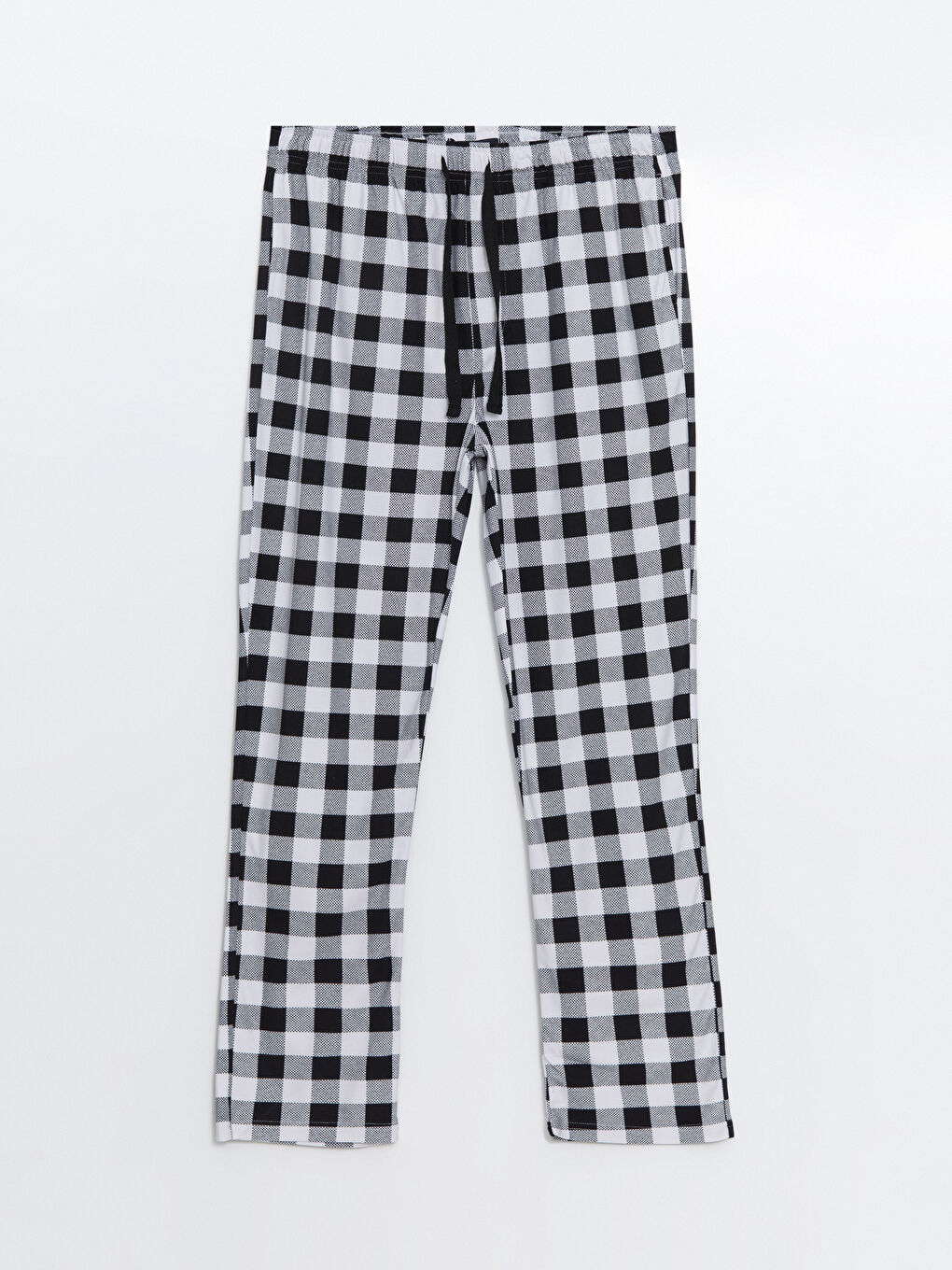 რეგულარული მორგება პლედი მამაკაცის პიჟამა ქვედაბოლო-4