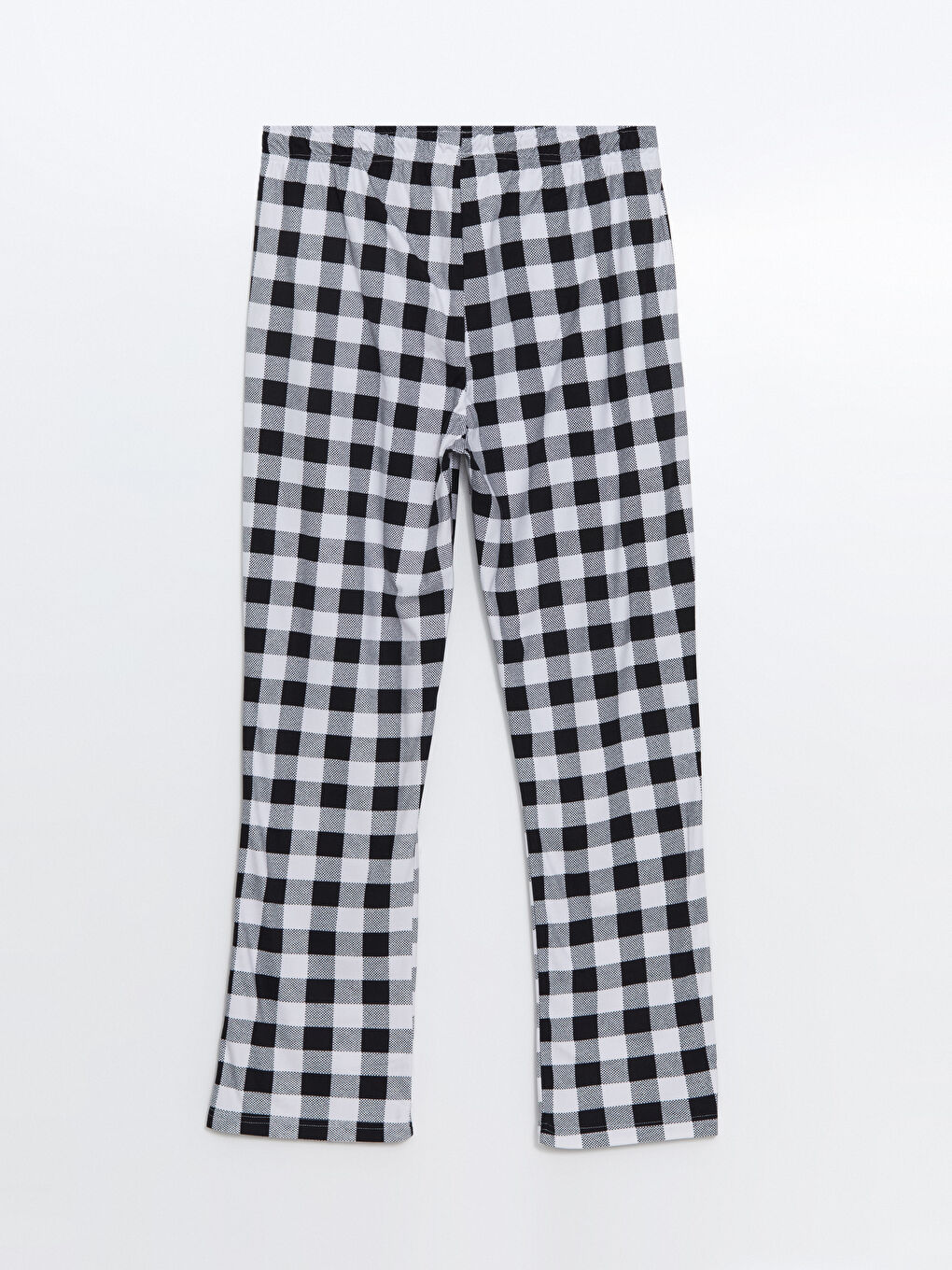 რეგულარული მორგება პლედი მამაკაცის პიჟამა ქვედაბოლო-5