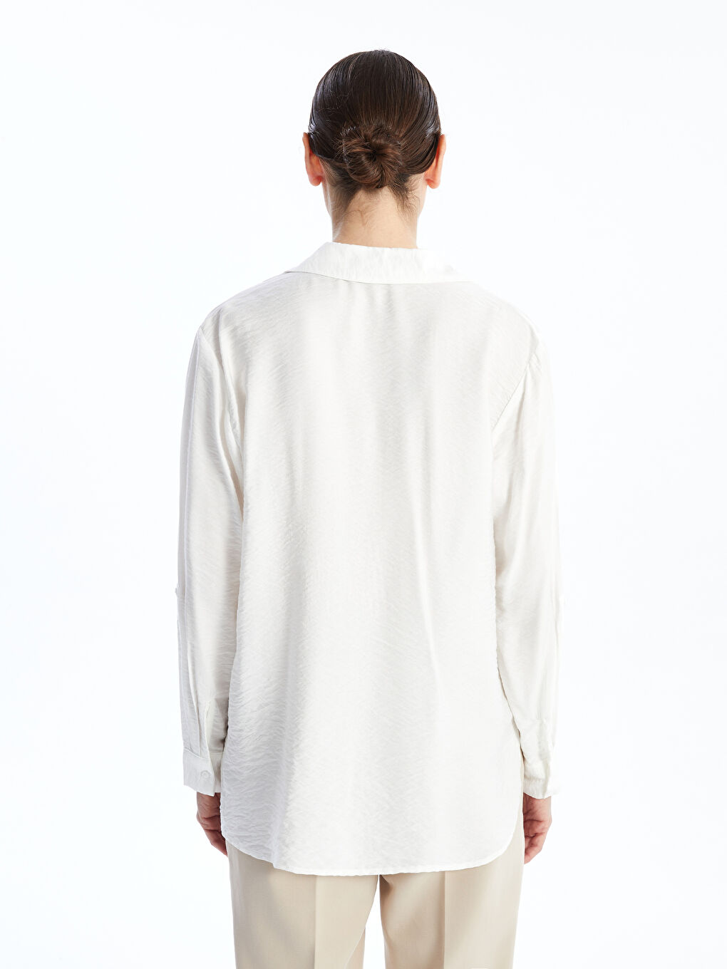 LC Waikiki Loose Fit Voile Women's Shirt -W4HN12Z8-EEW
