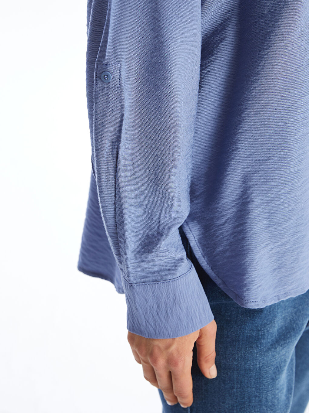 LC Waikiki Loose Fit Voile Women's Shirt -W4HN12Z8-YPR