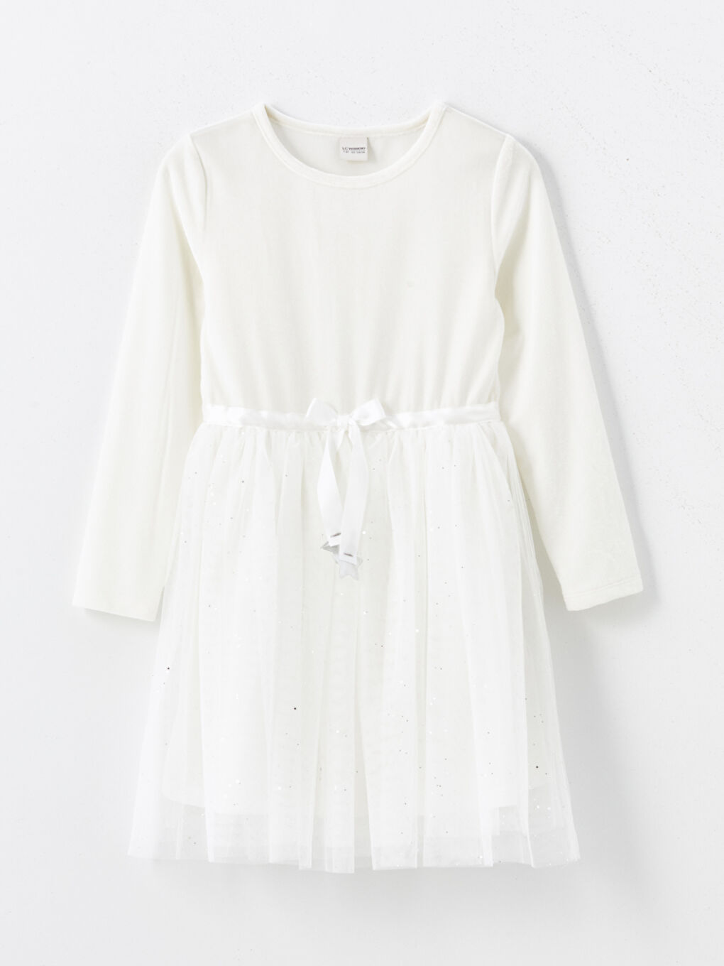 LC WAIKIKI Basic Tulle Girls' Short Dress -W4HN20Z4-R9J