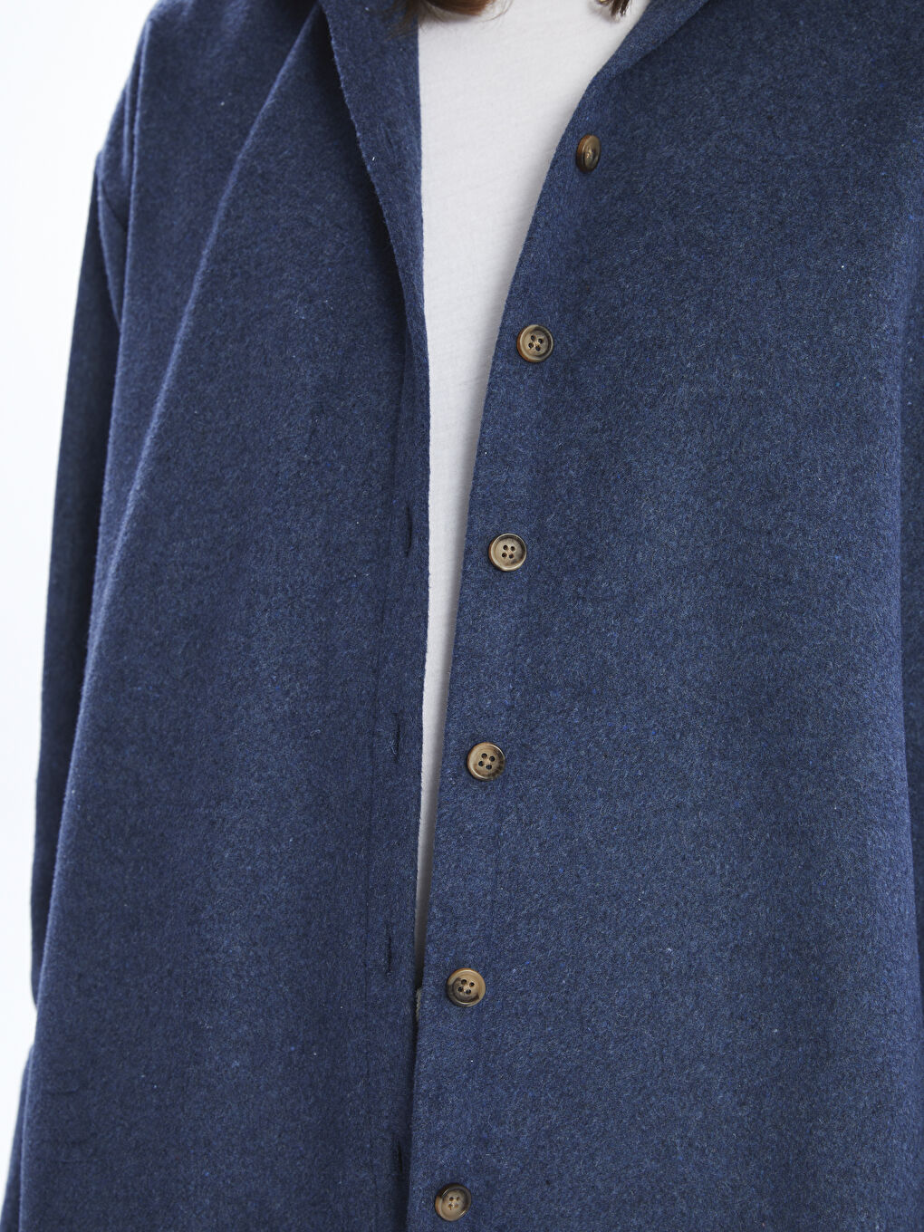 Oversize Women's Flannel Shirt Jacket-2