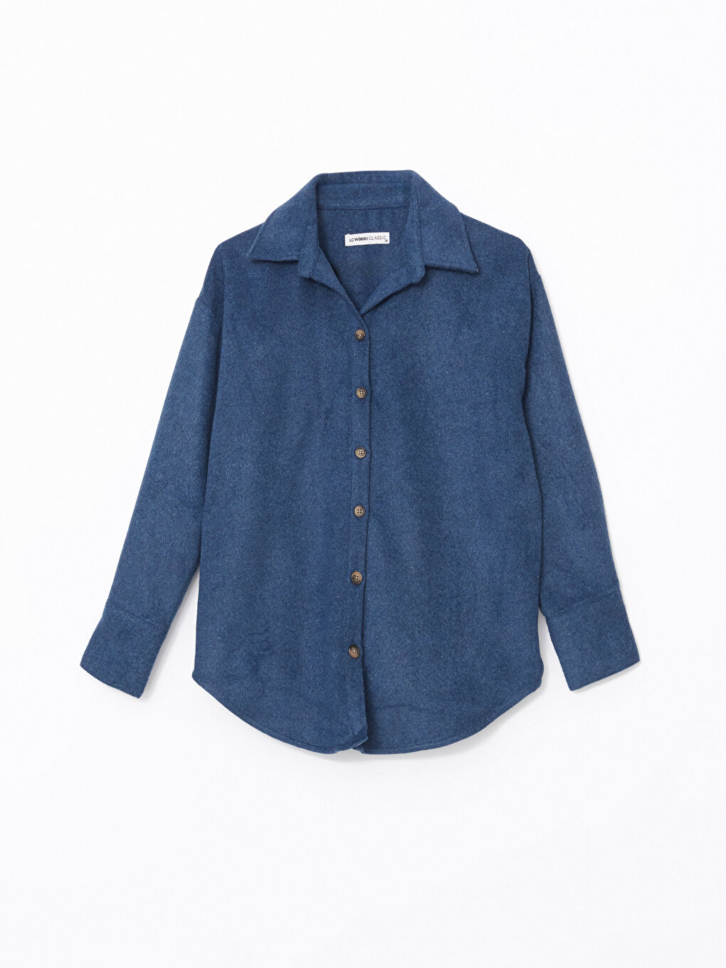 Oversize Women's Flannel Shirt Jacket-4