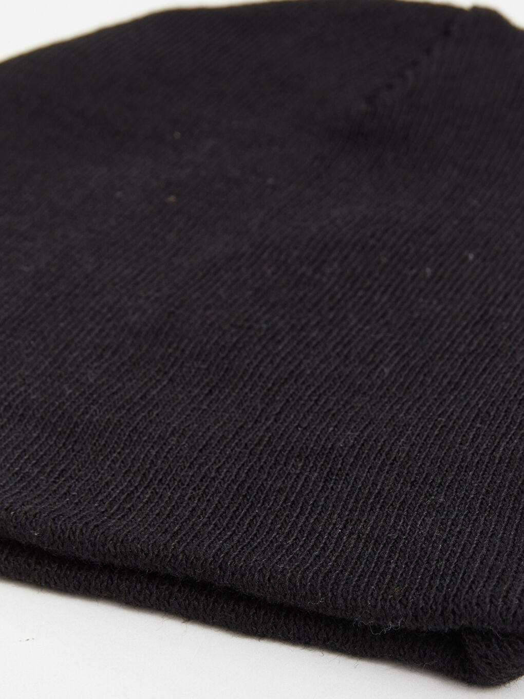 Siyah Basic Erkek Triko Bere-1