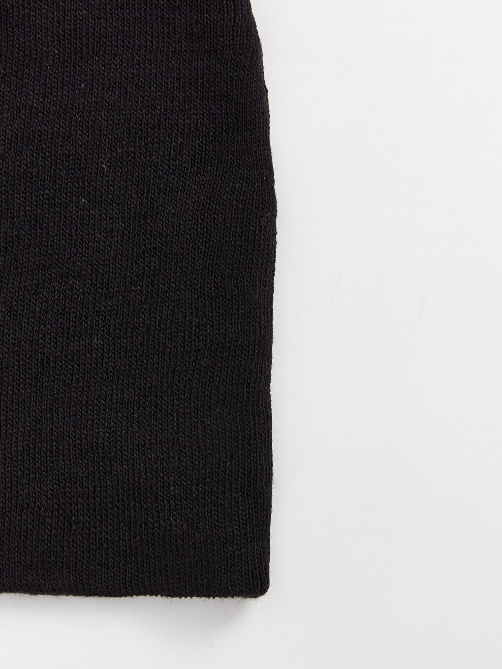 Siyah Basic Erkek Triko Bere-2