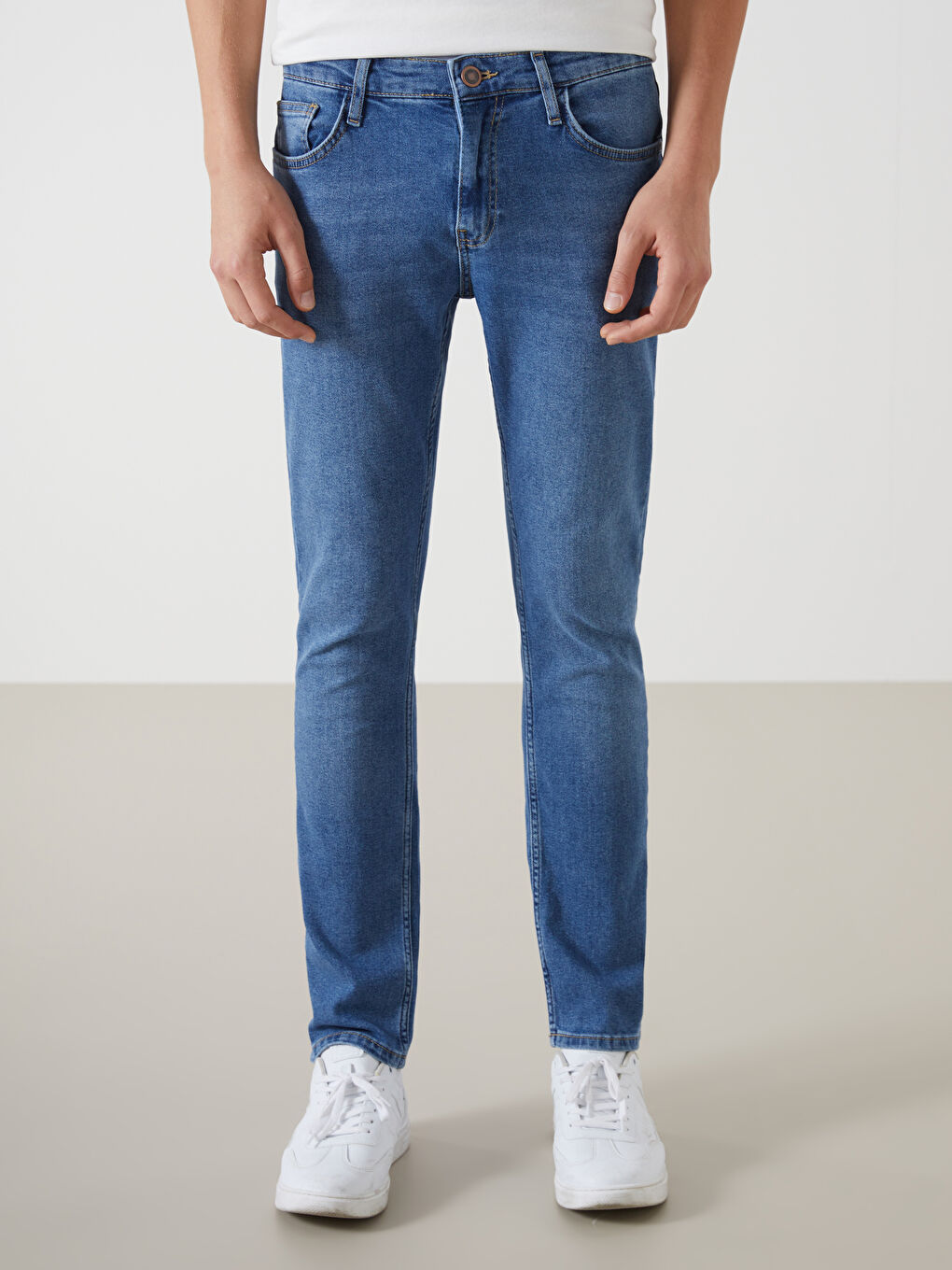 LCW Jeans İndigo 750 Slim Fit Erkek Jean Pantolon - 1