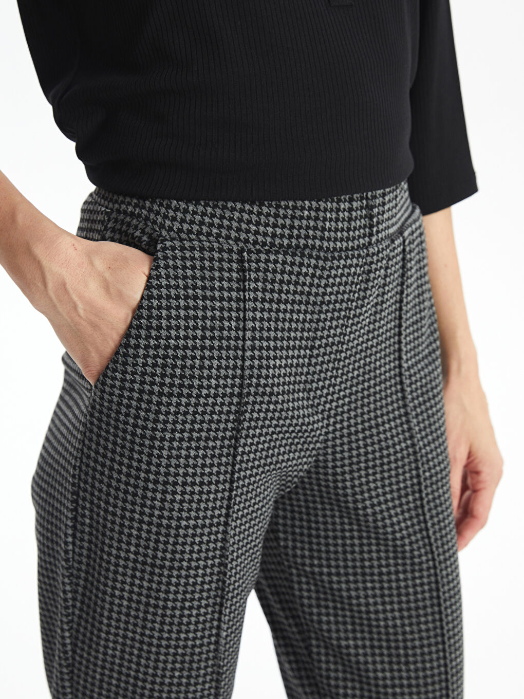 Slim Fit Crowbar Patterned Trousers -W4HP96Z8-MHS