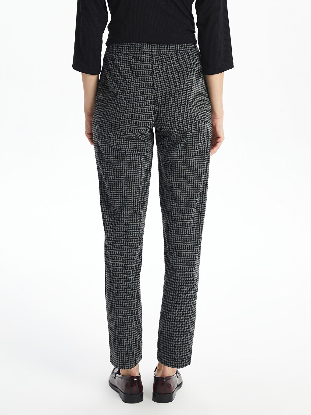 Slim Fit Crowbar Patterned Trousers -W4HP96Z8-MHS